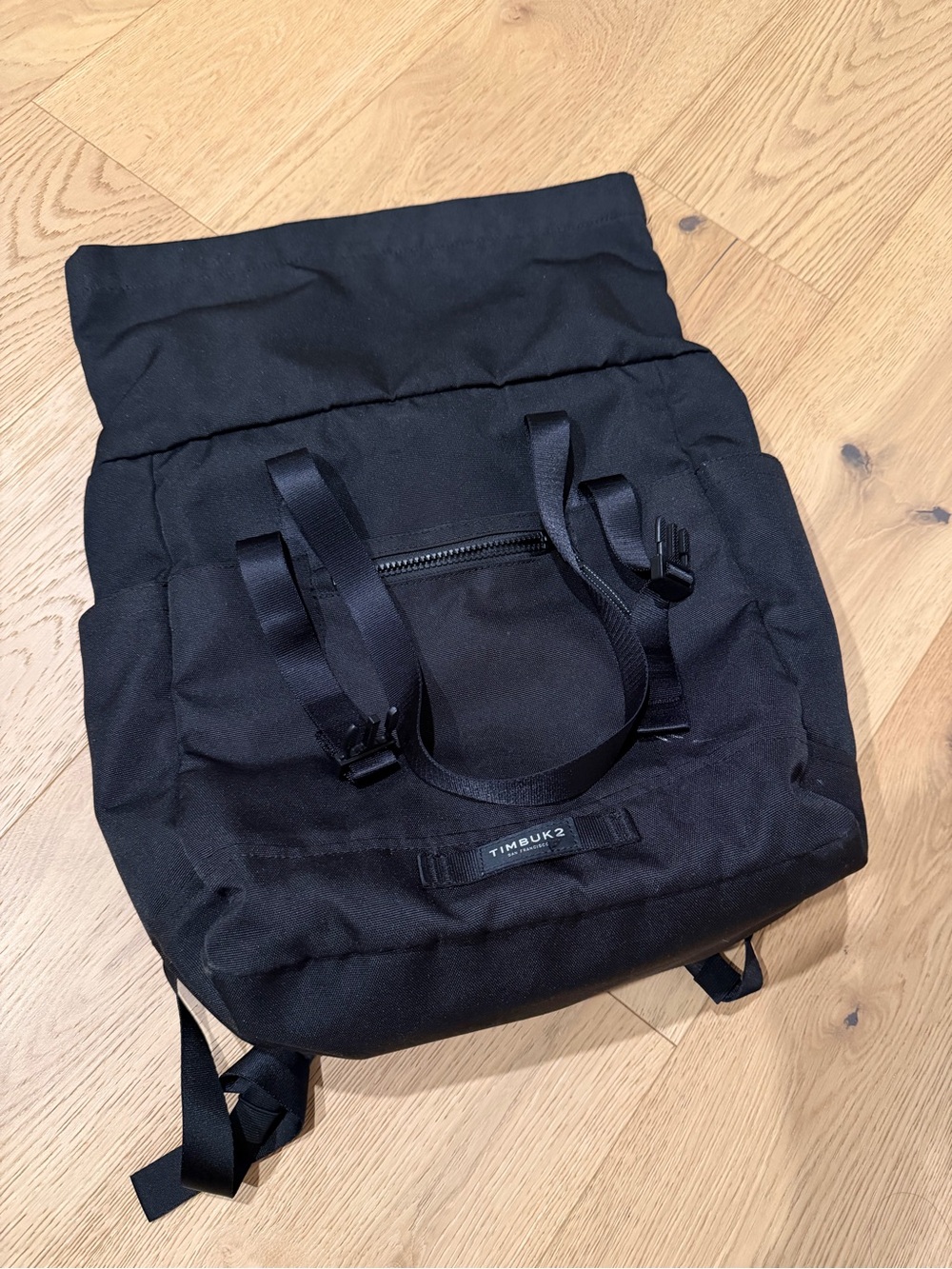 Timbuk2 Black Roll-Top Backpack